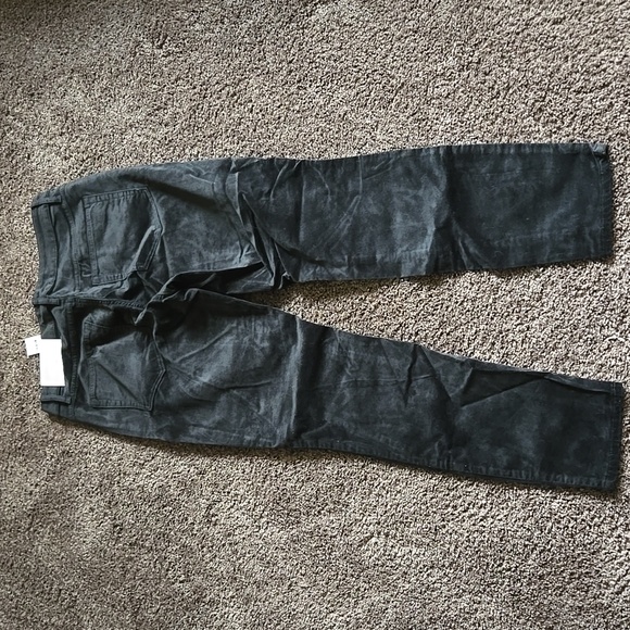 NEW Ann Taylor Loft Black Velvet Curvy Skinny Pants 29 8 - Picture 3 of 5